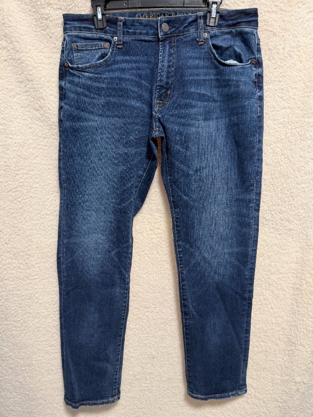 AE AMERICAN EAGLE Men's Slim Straight Jeans Extreme Flex Denim AEO Size 33x32